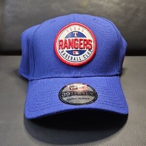 New Era Royal Blue Texas Rangers Cap L/XL